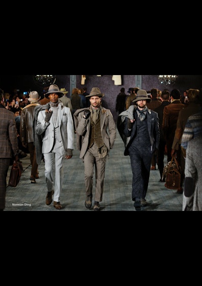 Joseph Abboud at New York Fashion Week: men's